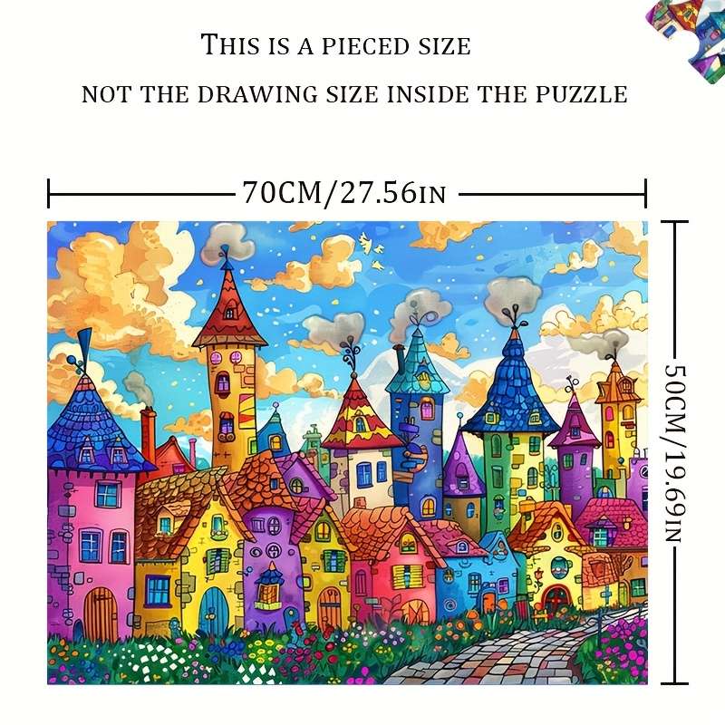 1000 Piece Paper Jigsaw Puzzle For Adults