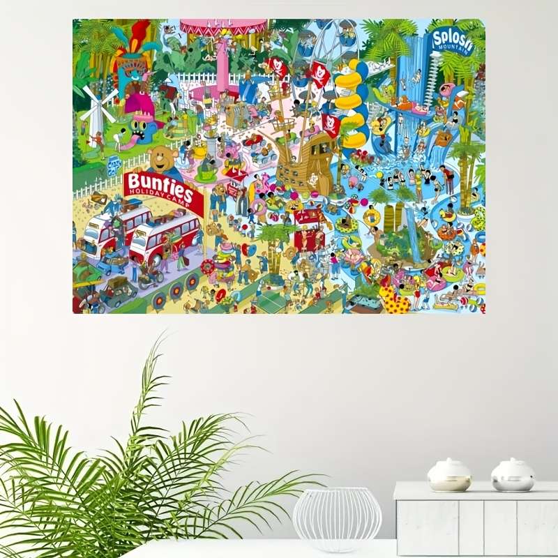 1000 Piece Paper Jigsaw Puzzle For Adults
