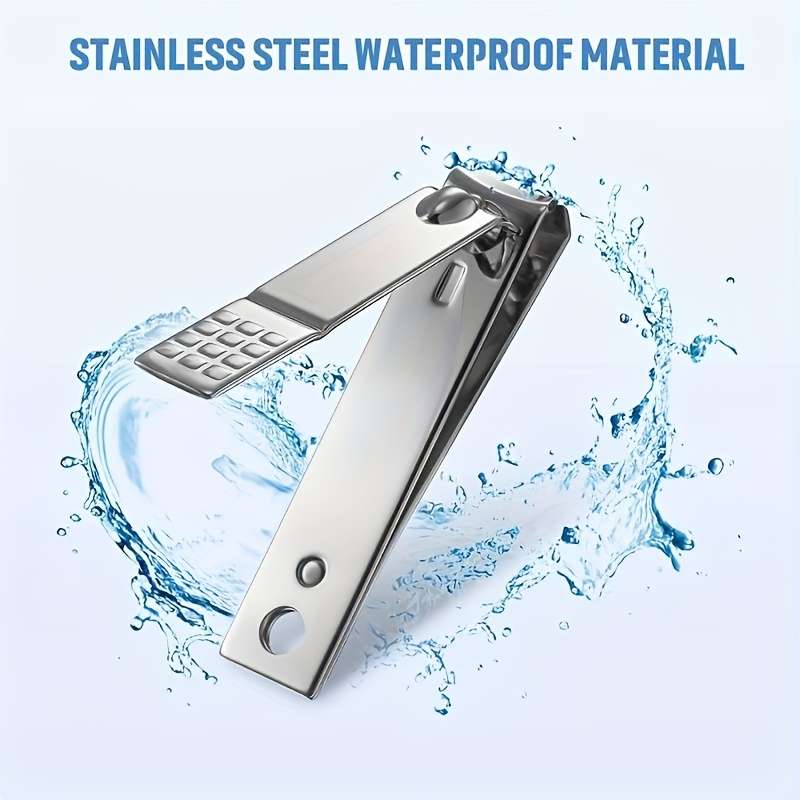 12pcs High-Carbon Steel Nail Clippers Hypoallergenic with Parallel Cutting Edges Featuring C