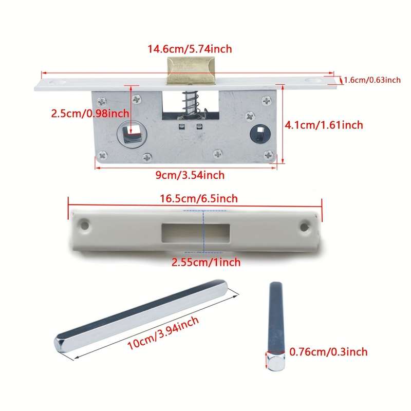 Lock Color White