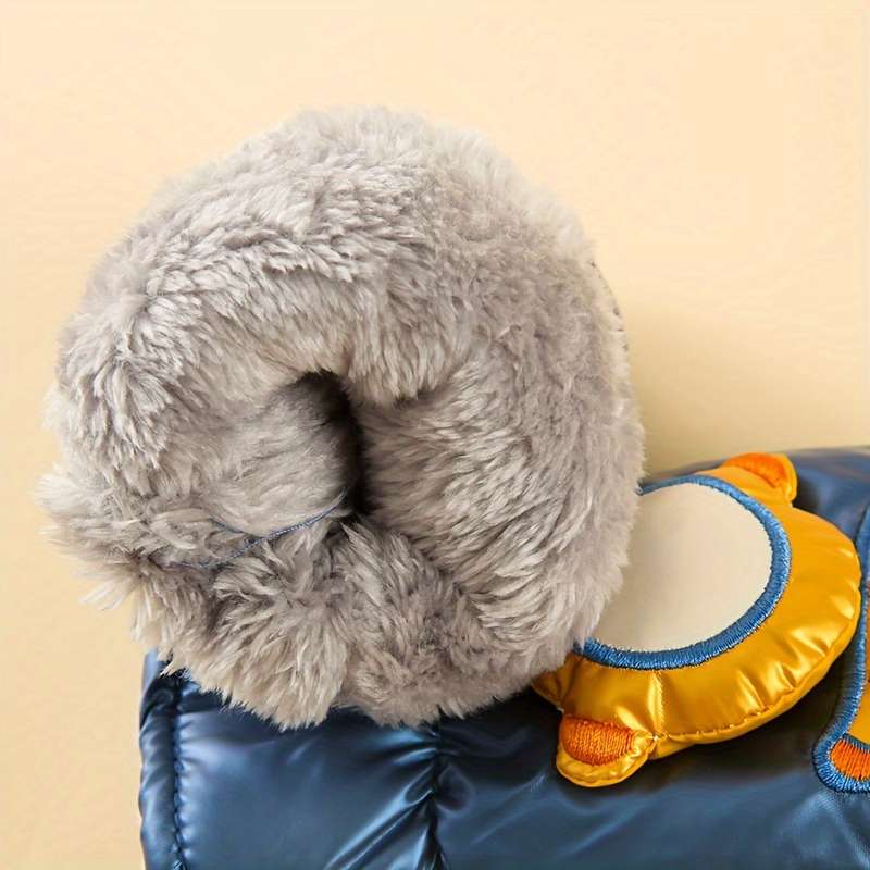 Winter Gloves Color Dark Blue