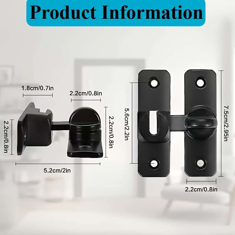 Lock Color Black