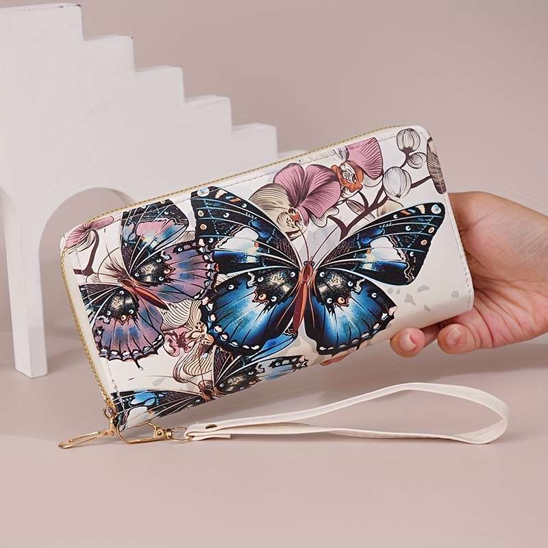 1pc Long Wallet Wallet 2024 New small fresh classic Women's purse Fashion zipper large capacity clu