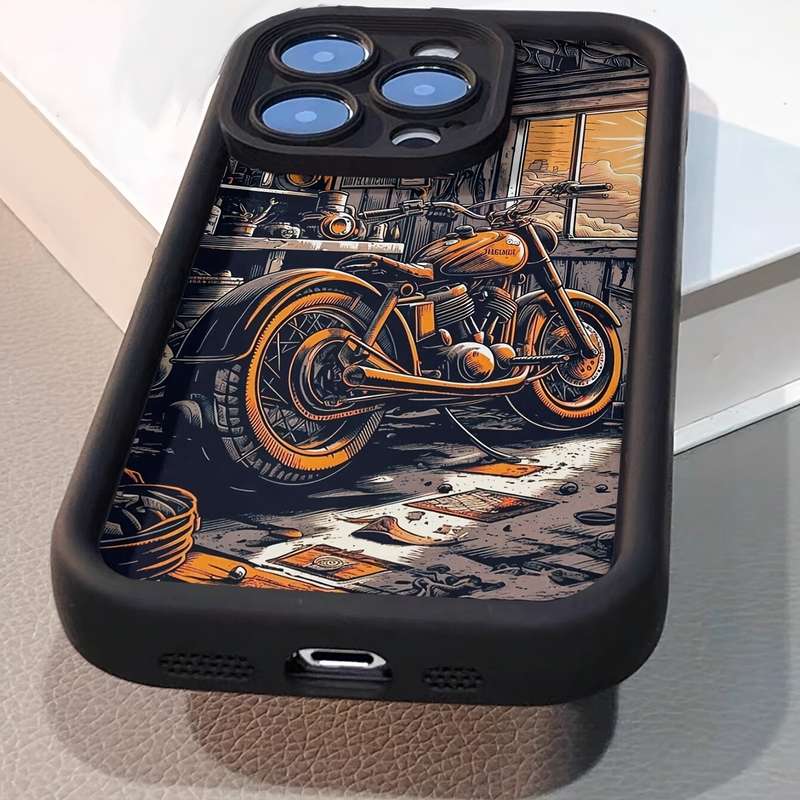 1Pc Black For iPhone 13 Pro Phone Case Phone Cover