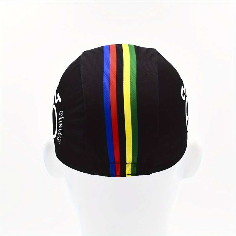 1pc Retro Cycling Cap Breathable Quick-Dry Bike Hat for Outdoor Sports Mixed Colors