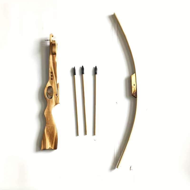 Toy Weapons Material Bamboo And Wood Assembly Model