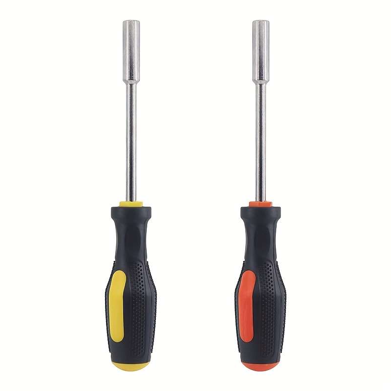 Screwdriver Bit Tool Set Color Orange Items Hexagon Socket Screwdriver
