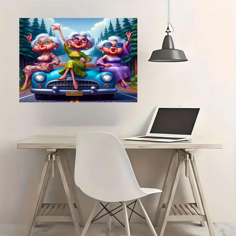 1000 Piece Paper Jigsaw Puzzle For Adults DIY Wall Art 19.7in x 2