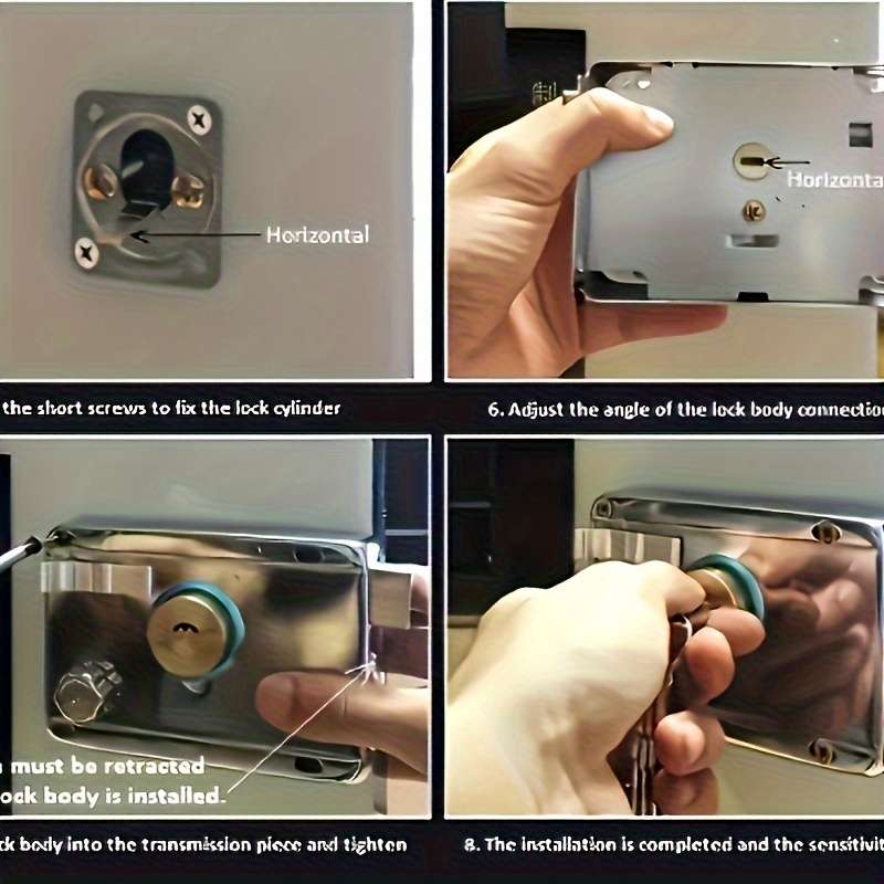 Lock Color Silvery Model 1Pcs Left Opening
