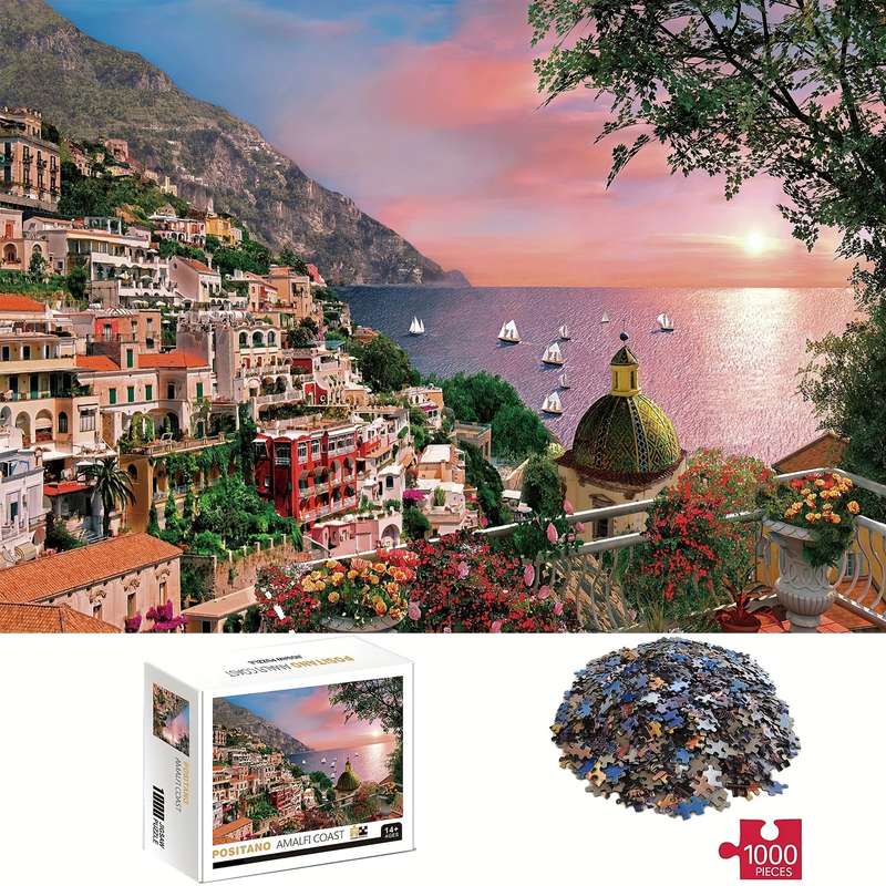 1000 Piece Mini Paper Jigsaw Puzzle