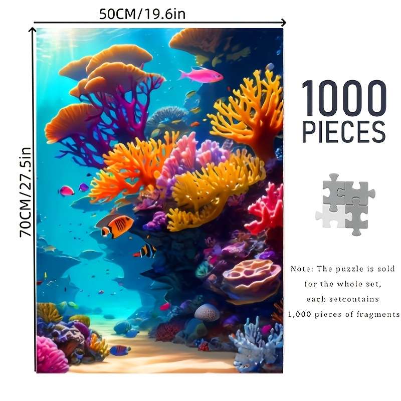 1000 Piece Paper Jigsaw Puzzle For Adults