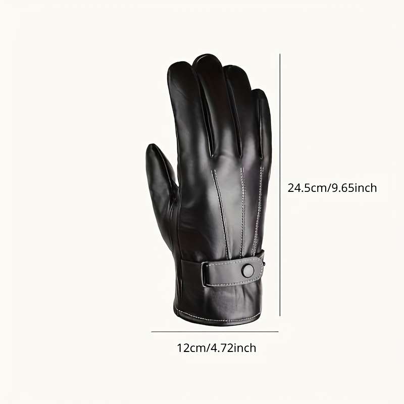 Winter Gloves Color Black