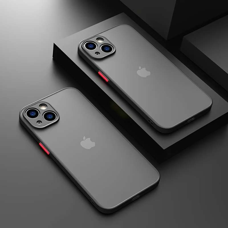 1Pc Army Green For iPhone 14 Pro Max Silicone Matte Phone Case