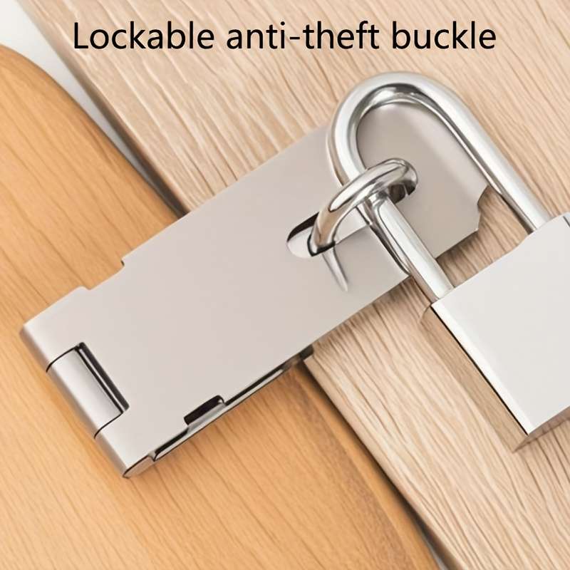 Lock Color Silvery Quantity 2Pcs Large