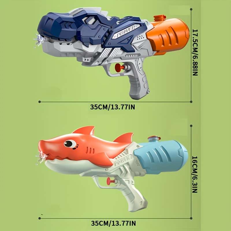 Toy Guns Color  Yellow Mechanical Dinosaur Water Gun