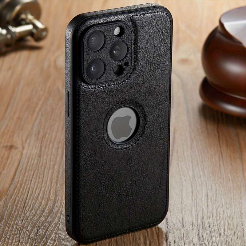 1Pc Black For iPhone 15 Phone Case Phone Cover