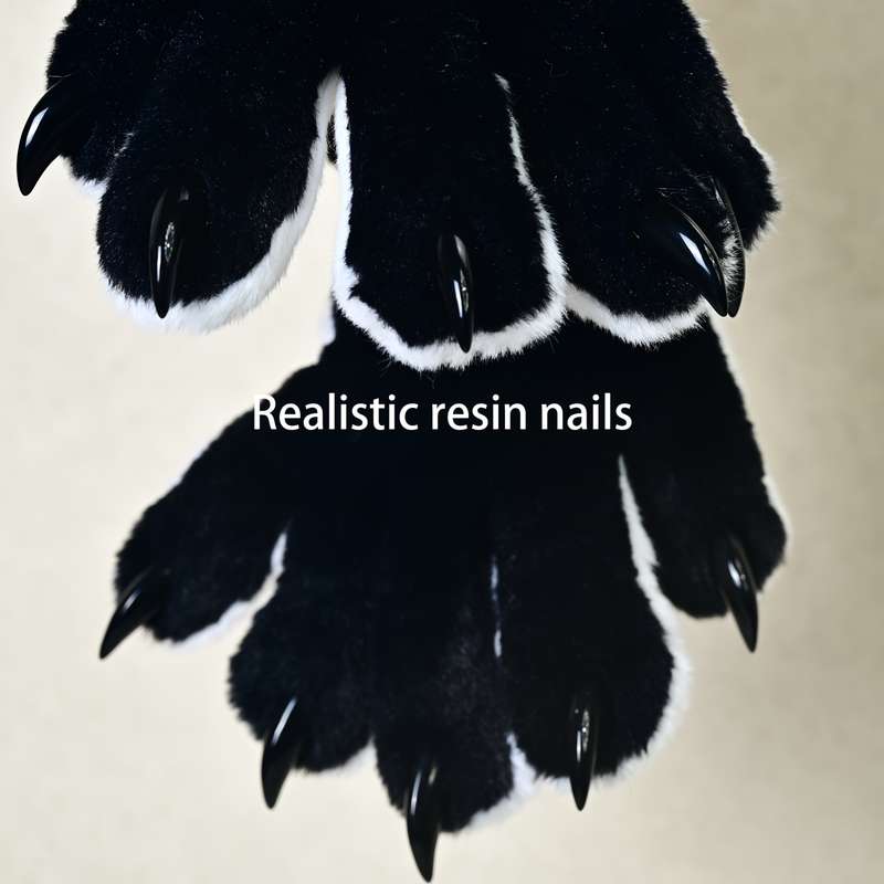 Winter Gloves Color Black