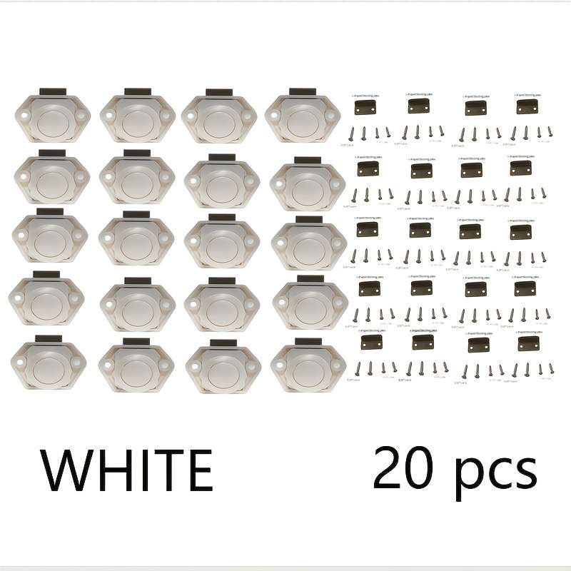 Lock Color Nickel On White Model Bl02