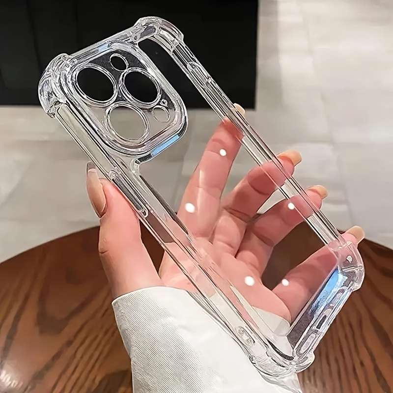 1Pc Transparent For iPhone 12 Pro Max High-End Clear Case