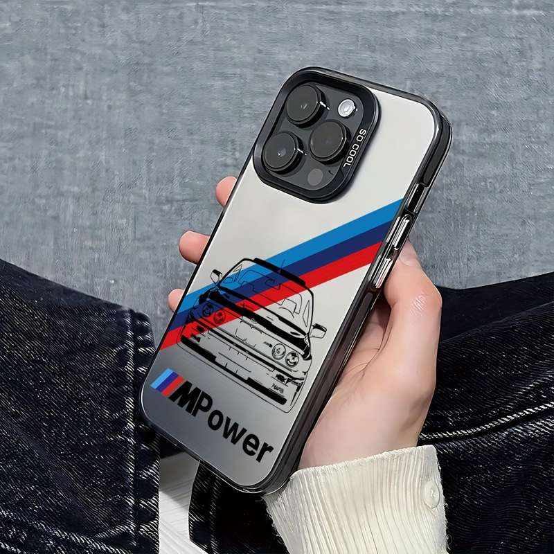 1Pc Mixed Color For iPhone 7 Plus 8 Plus Sport Line M Racing Phone Case