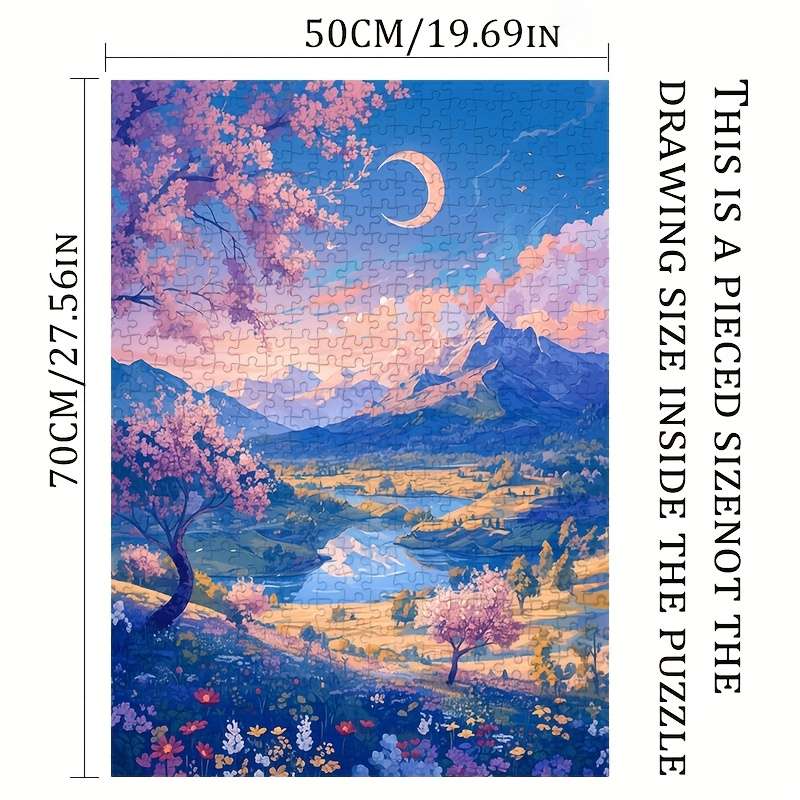 1000 Piece Paper Puzzle For Adults