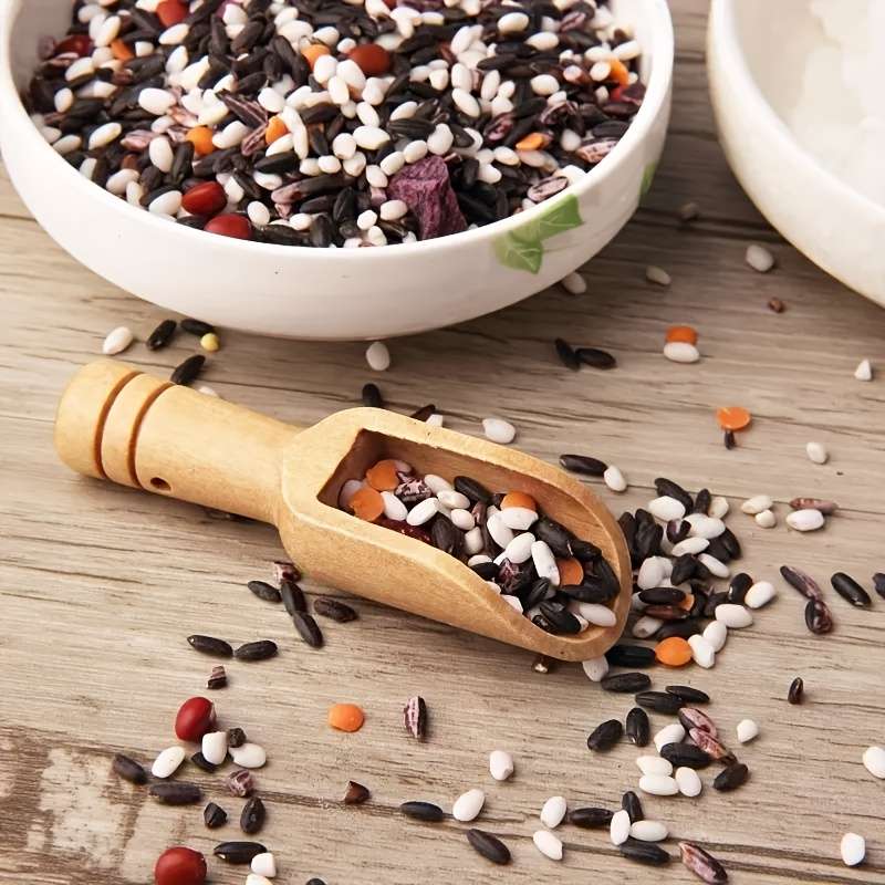 1pc Wooden Spoon for Seasoning Ideal for Measuring Tea Honey Coffee And Salt