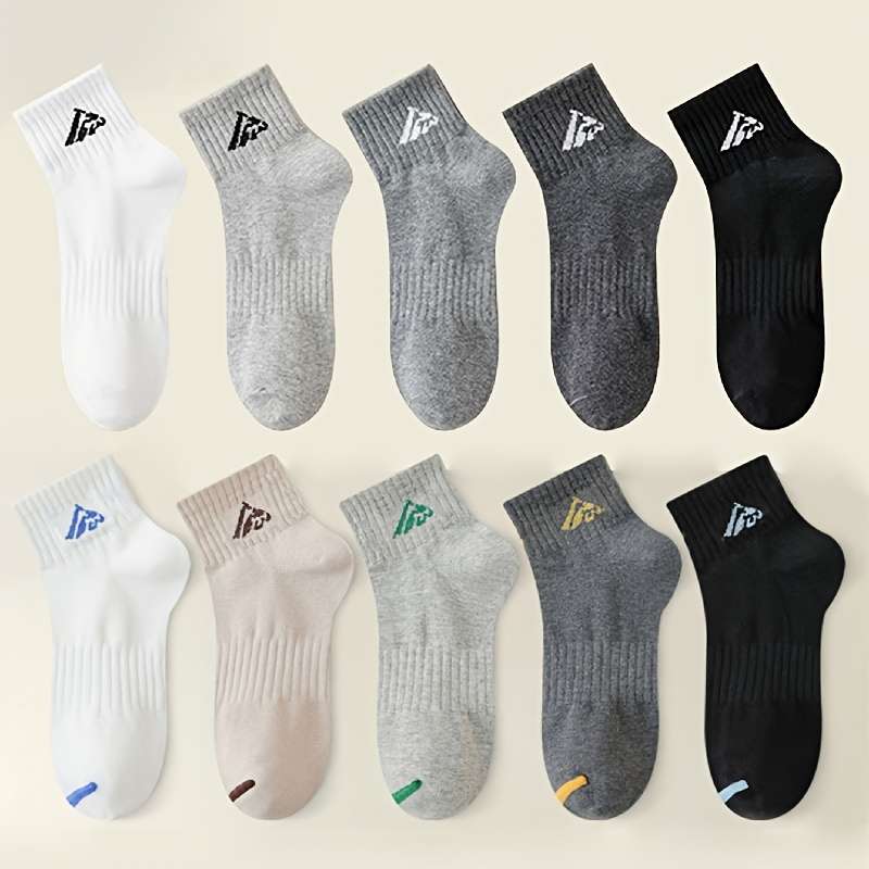 5 Pairs Mixed Color One Size High Elastic Socks