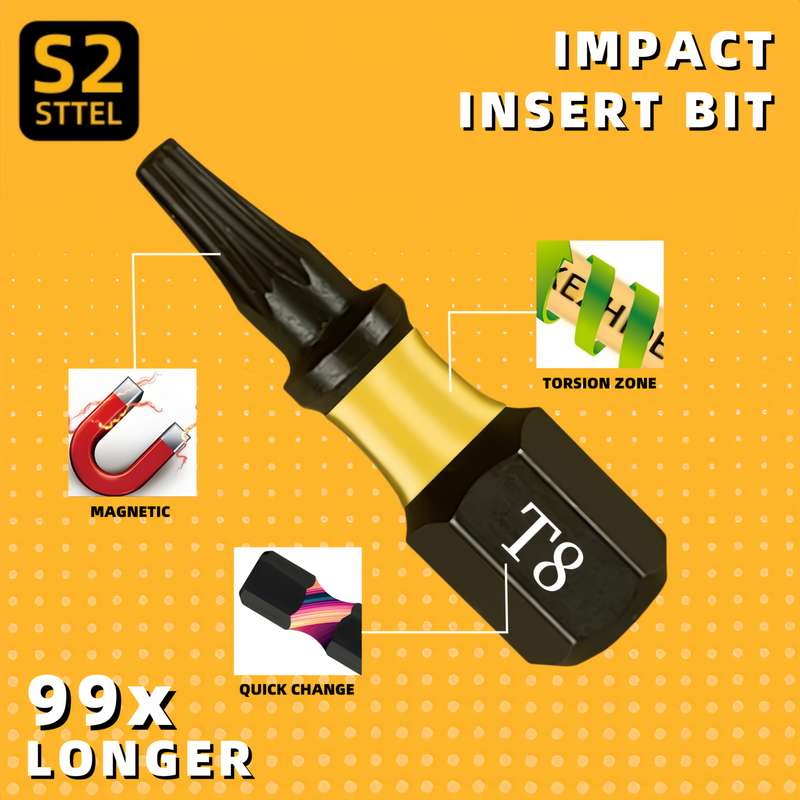 Screwdriver Bit Tool Set Quantity 10Pcs