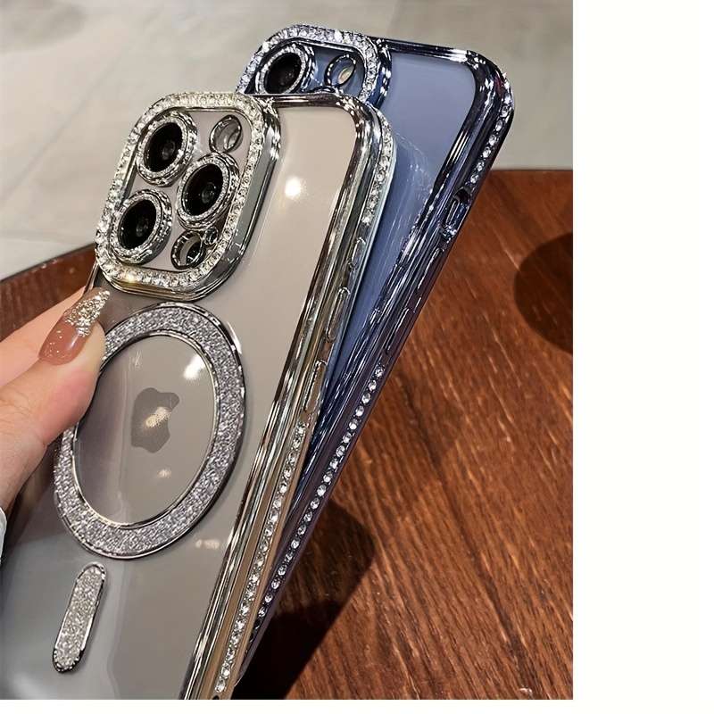 1Pc Black For iPhone 16 Pro Max Phone Case Phone Cover