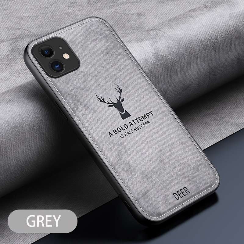 1Pc Grey For iPhone 11 Phone Case Phone Cover