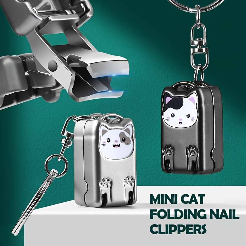 1pc Precision Professional Nail Clippers Super Sharp Folding Nail Trimmer and Edge Cutter Su