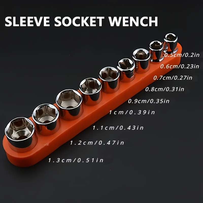 Screwdriver Bit Tool Set Color Orange
