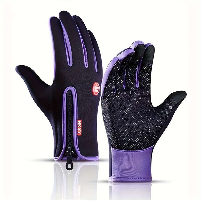 Winter Gloves Color Tangerine Size Xl