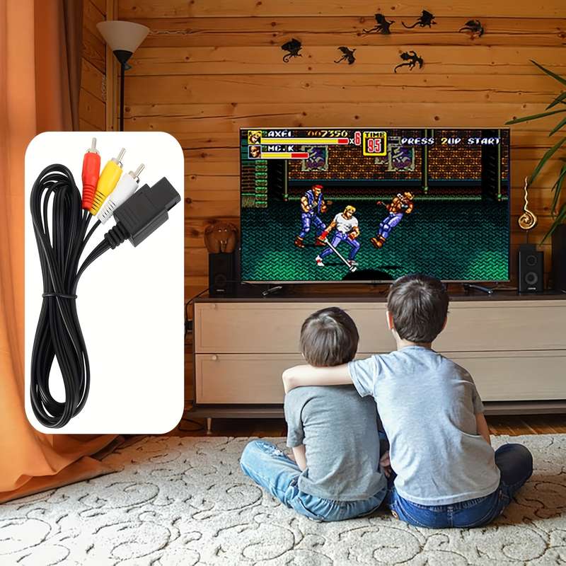 One Piece Video Audio Av Cable Connector
