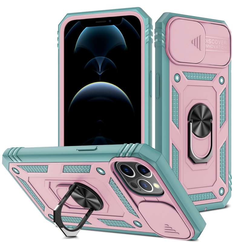 1Pc Pink Red Color For iPhone 11 Phone Case Phone Cover