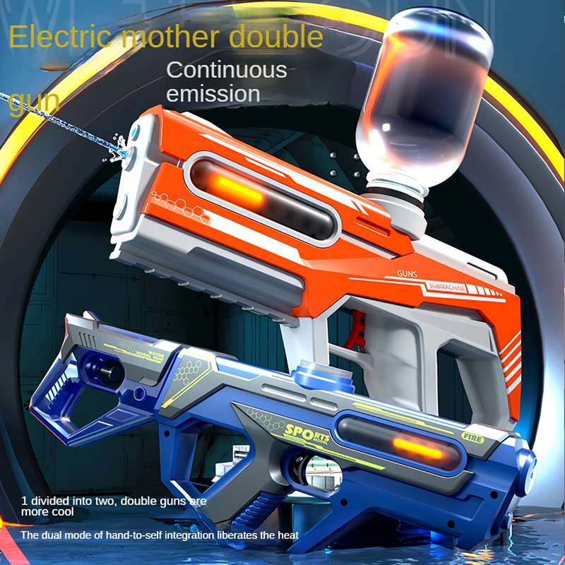 Toy Guns Color Red Electric Streamer Combination Gun