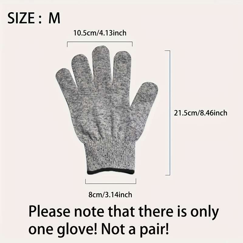 Work Gloves Size M Quantity 1Pc