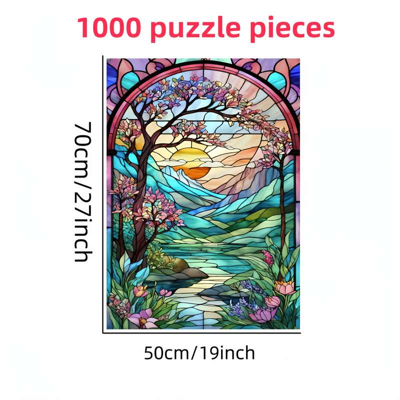 1000 Piece Paper Jigsaw Puzzle For Adults
