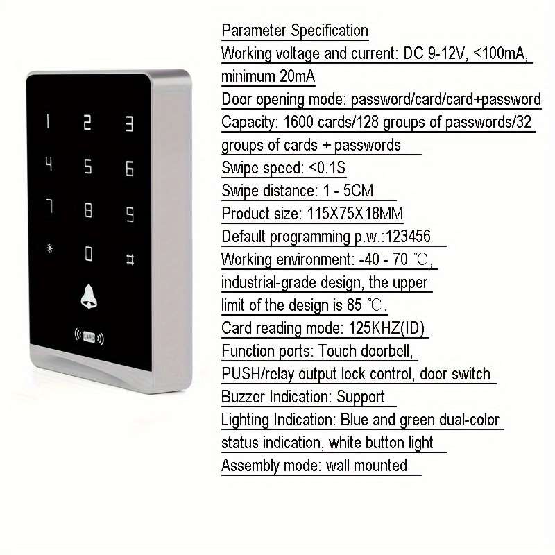 Lock Color Black