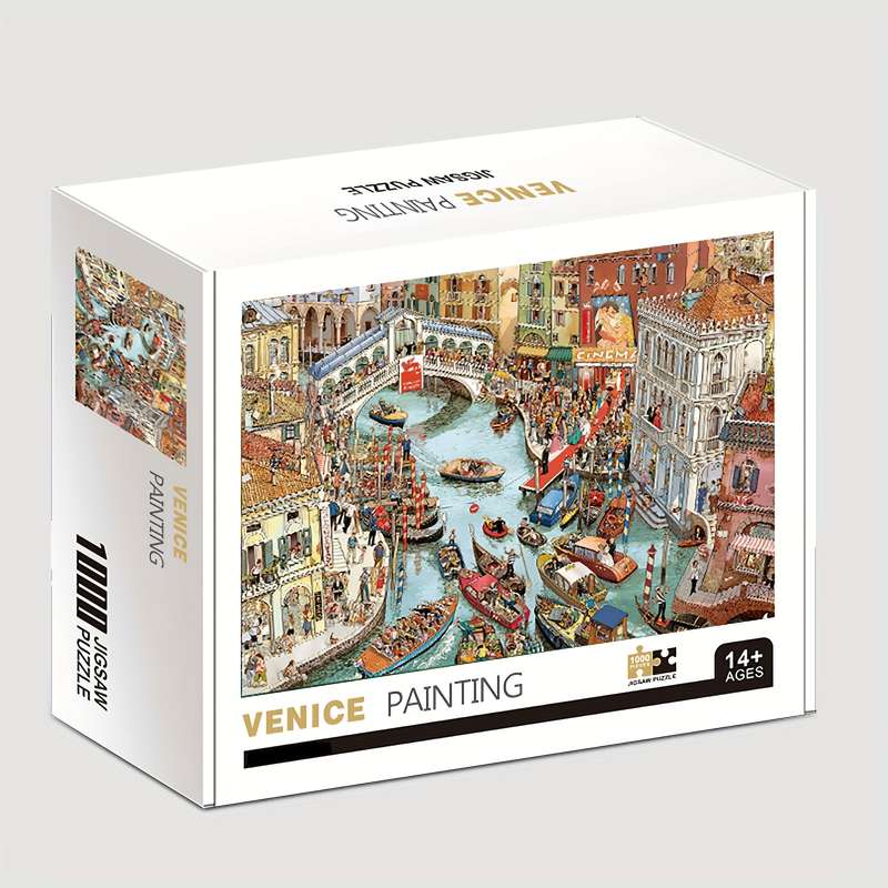 1000 Piece Mini Paper Jigsaw Puzzle