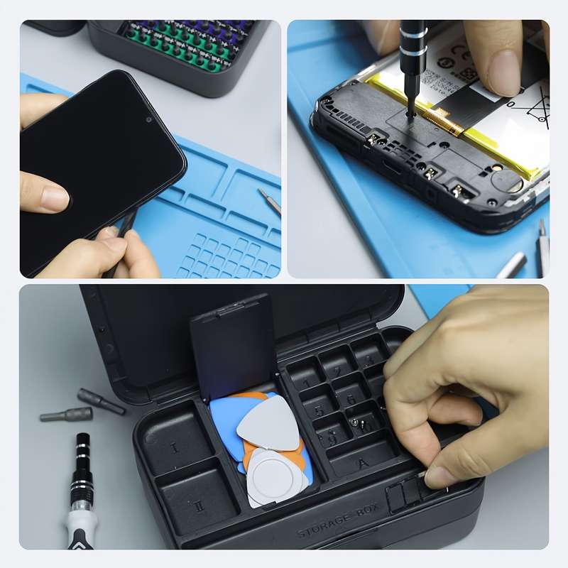Screwdriver Bit Tool Set Color Black 132 In 1