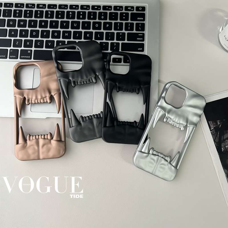 1Pc Silvery For iPhone 16 Pro Max Phone Case Phone Cover
