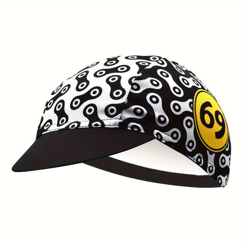 1pc Unisex Retro Quick-Dry Cycling Caps Breathable Knit Polyester Outdoor Sports Bicycle Hats Hand