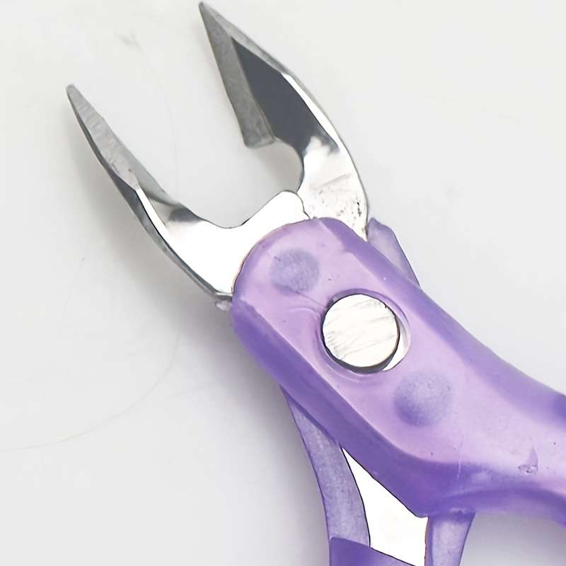 1pc Hypoallergenic Stainless Steel Nail Clippers Super Sharp Blade Ideal for Cuticle and Dea