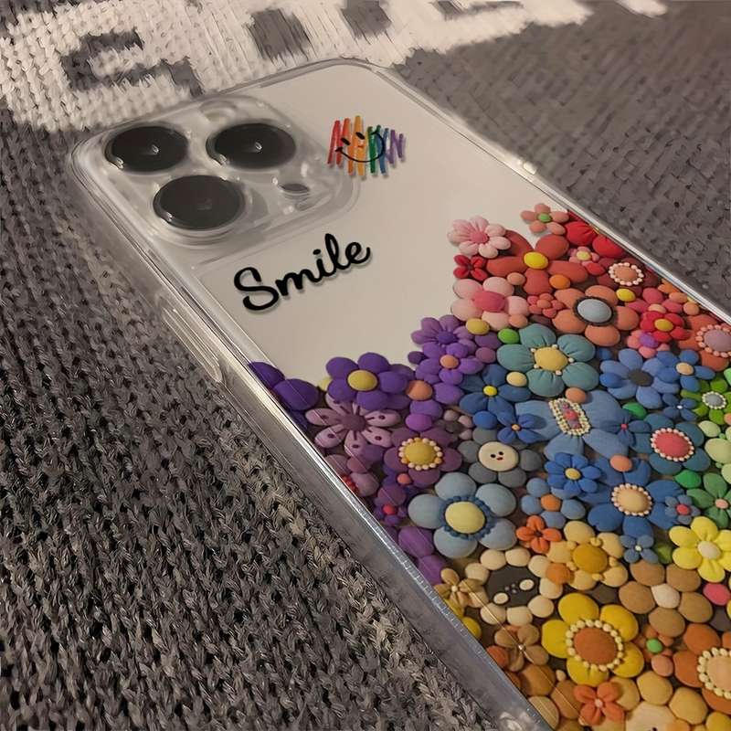 1Pc Transparent For iPhone 14 Plus Phone Case Phone Cover