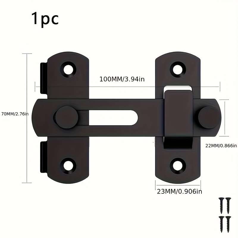 Lock Color Black 7X5