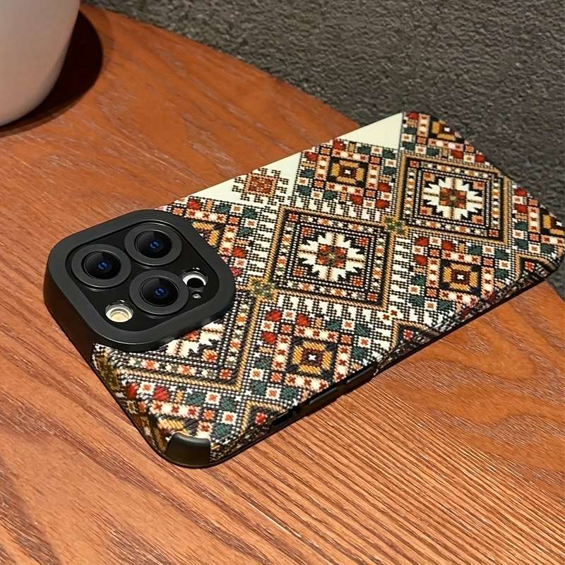 1Pc Mixed Color  For iPhone XS Max Lace Pattern Phone Case