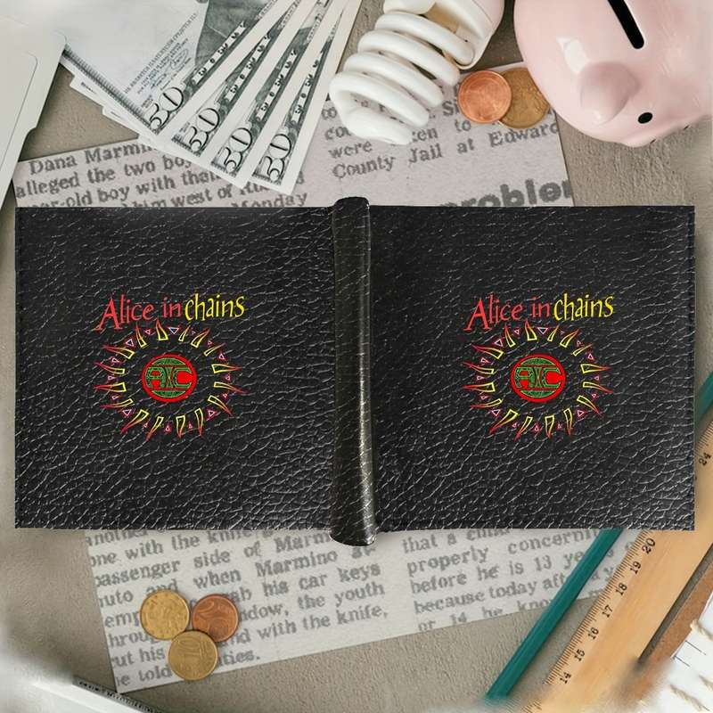 1pc Men's Faux Leather Simple Style Wallet Multifunctional Short Bifold Coin Purse with Card H