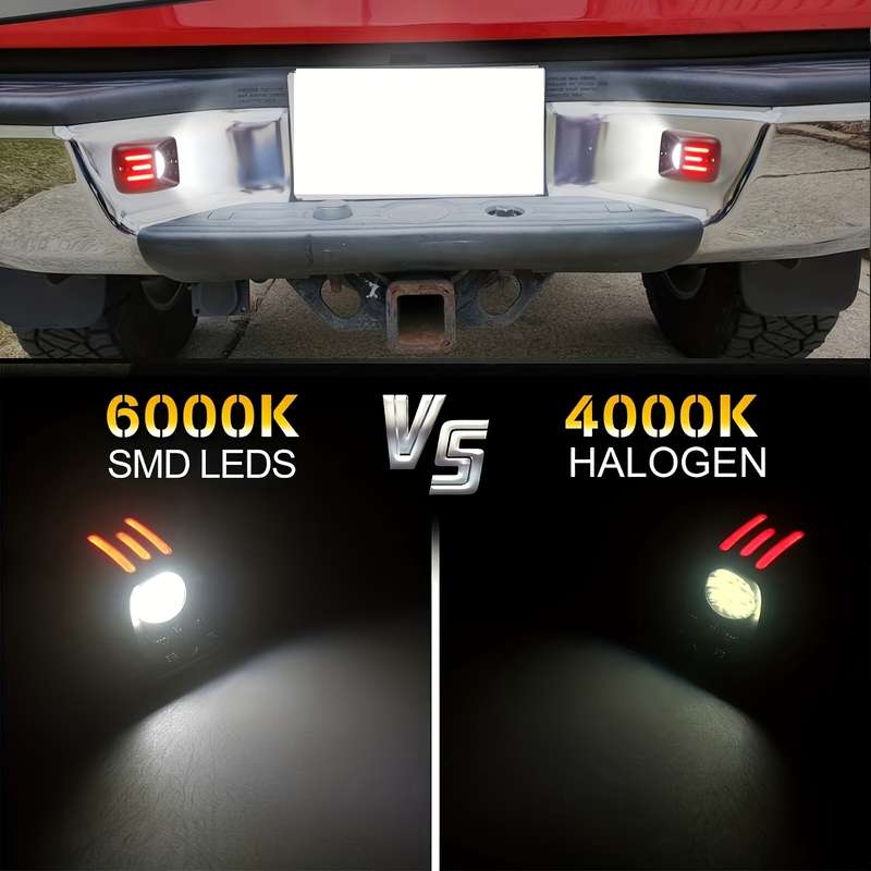 2pcs Suitable for LED License Plate Lights for 12-24V Easy To Install and Portable C