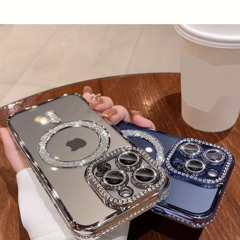 1Pc Black For iPhone 16 Pro Max Phone Case Phone Cover